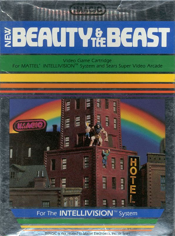 Beauty & The Beast box art for Intellivision